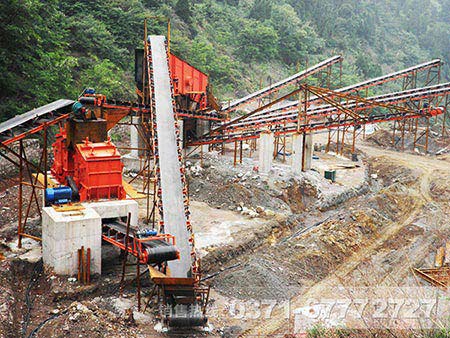 破碎石料的生產(chǎn)線都有什么設(shè)備組成？