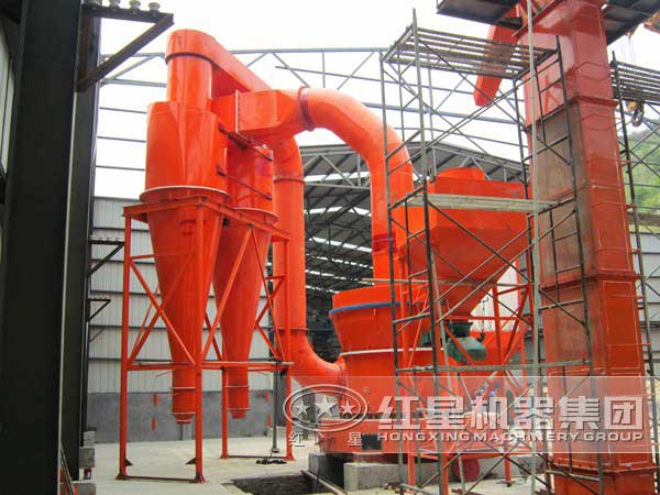 高嶺土磨粉生產(chǎn)線(xiàn)