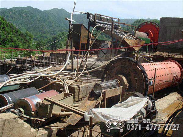 金礦選礦生產(chǎn)線(xiàn)