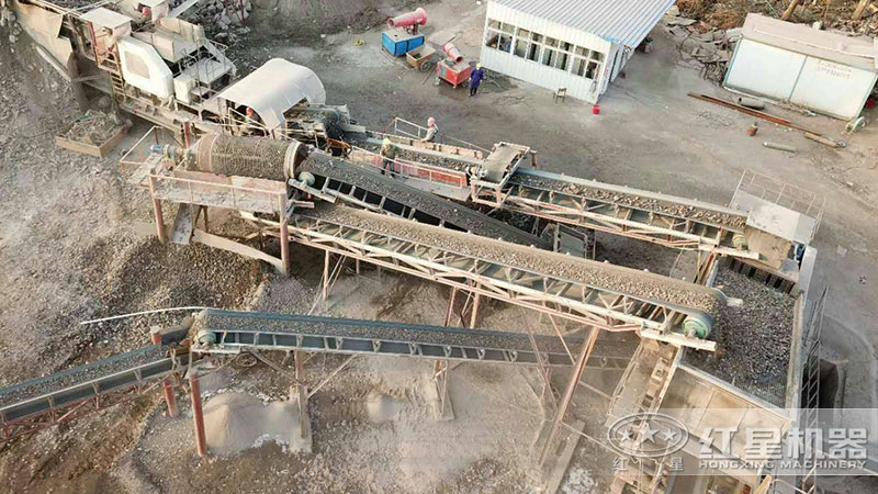 湖南建筑垃圾移動(dòng)破碎機(jī)生產(chǎn)線視頻現(xiàn)場