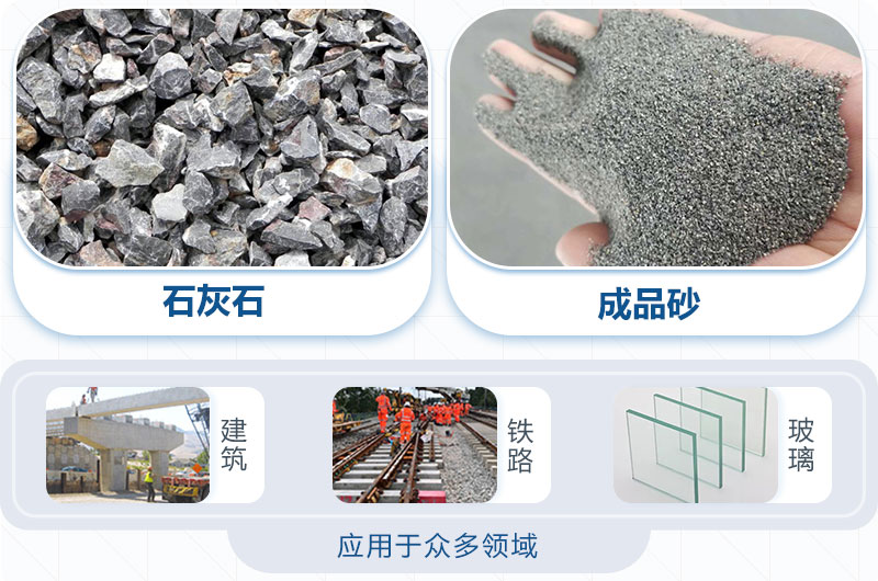 石灰石制砂應(yīng)用領(lǐng)域 石灰石制砂應(yīng)用領(lǐng)域