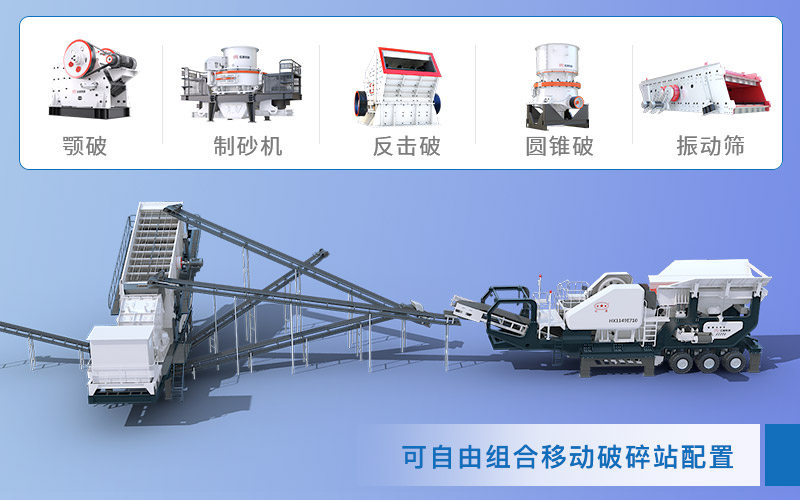 移動(dòng)破碎站配置 移動(dòng)破碎站配置