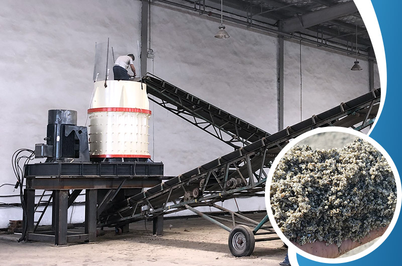 立軸制砂機(jī)工作現(xiàn)場(chǎng)圖 立軸制砂機(jī)工作現(xiàn)場(chǎng)圖