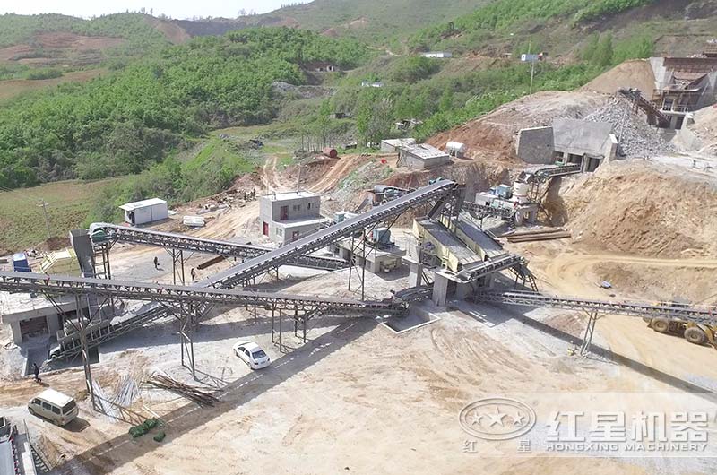 年產(chǎn)100萬噸砂石骨料生產(chǎn)線多少錢？