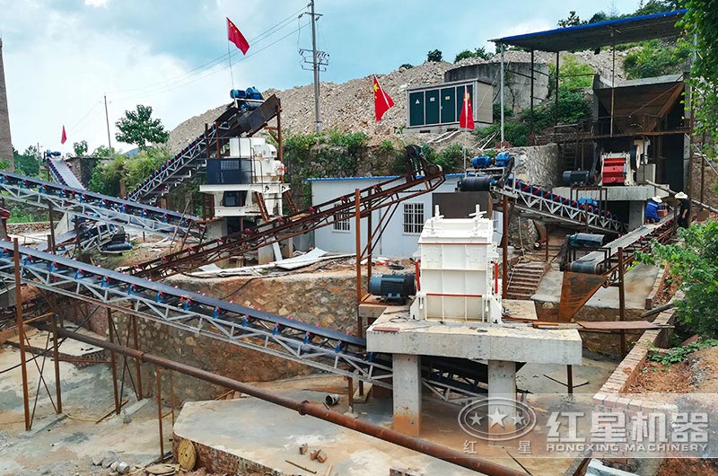 江蘇客戶制砂機生產(chǎn)線