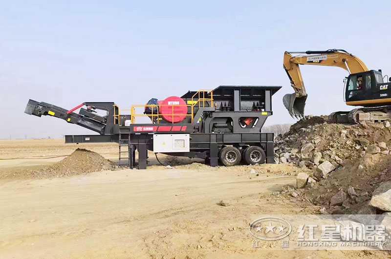 廣西客戶顎式移動(dòng)破碎機(jī)工作現(xiàn)場 廣西客戶顎式移動(dòng)破碎機(jī)工作現(xiàn)場