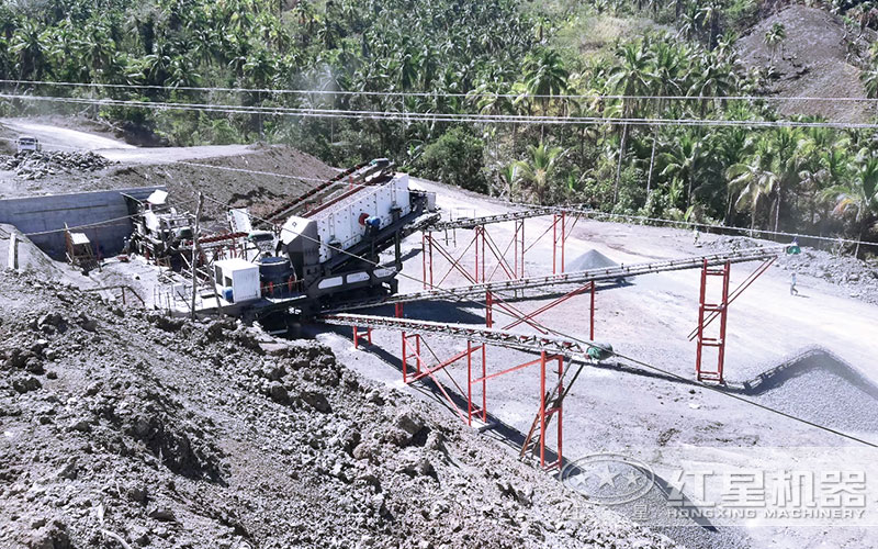 移動(dòng)花崗巖破碎生產(chǎn)線