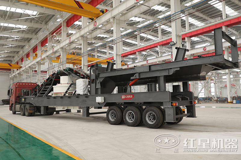 移動制砂機一體機圖片