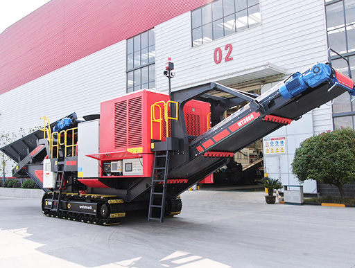 履帶式移動(dòng)破碎站