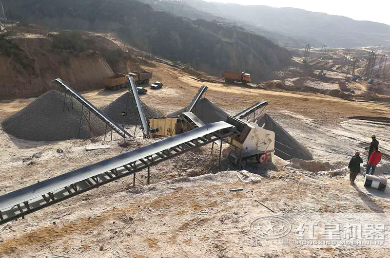 反擊破碎機工作現(xiàn)場圖片 反擊破碎機工作現(xiàn)場圖片