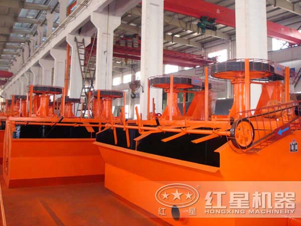 浮選機(jī)生產(chǎn)車間