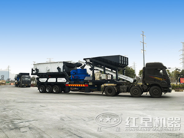 車載式移動制砂機入駐云貴地區(qū)，拉動當(dāng)?shù)亟?jīng)濟發(fā)展