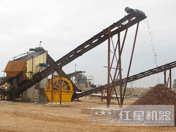 輪斗式洗砂機一小時可清洗160噸石粉嗎？大概會用多少水