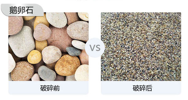 鵝卵石破碎能做石子嗎？會(huì)用到哪些設(shè)備？
