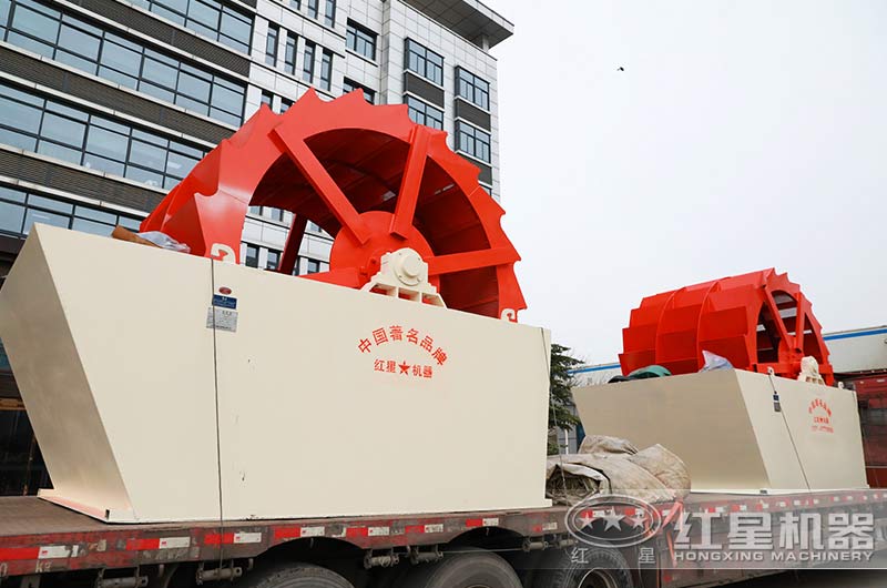 一天出一千方的洗砂機器這里有好幾種，快來圍觀