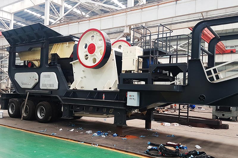 車(chē)載流動(dòng)破碎石仔機(jī)，一體式作業(yè)，碎石更輕松