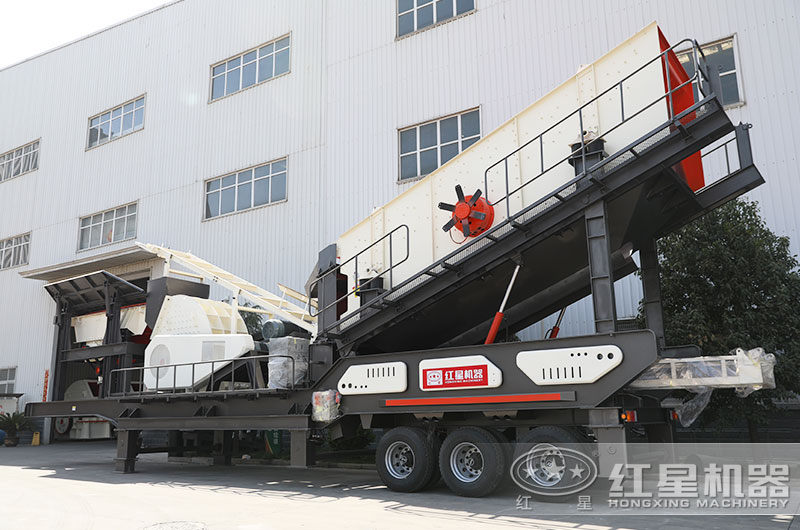 重錘式移動(dòng)石頭碎石機(jī)