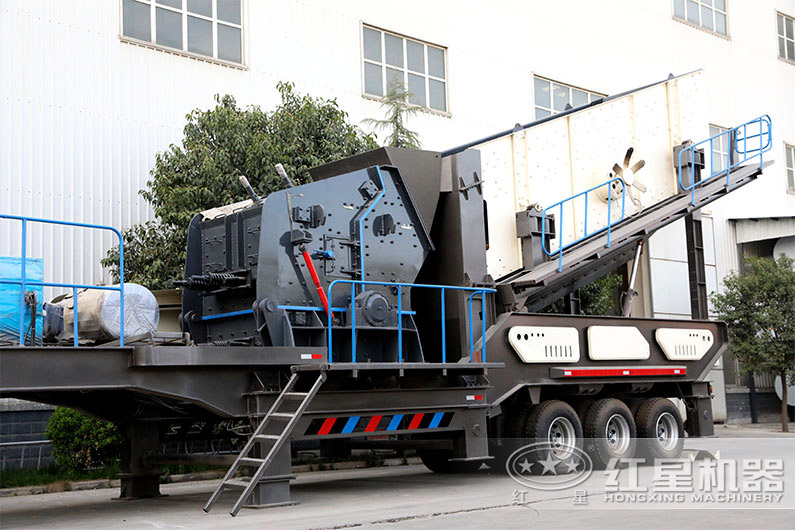 流動破石子機多少錢？生產(chǎn)環(huán)保嗎？（視頻現(xiàn)場直擊）