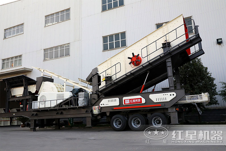 流動破碎石子機生產(chǎn)線全套多少錢？(附現(xiàn)場作業(yè)圖片及視頻)