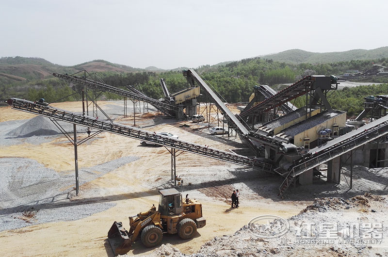 日產(chǎn)兩萬噸的玄武巖石子破碎機(jī)有哪些，全套價(jià)格是多少？