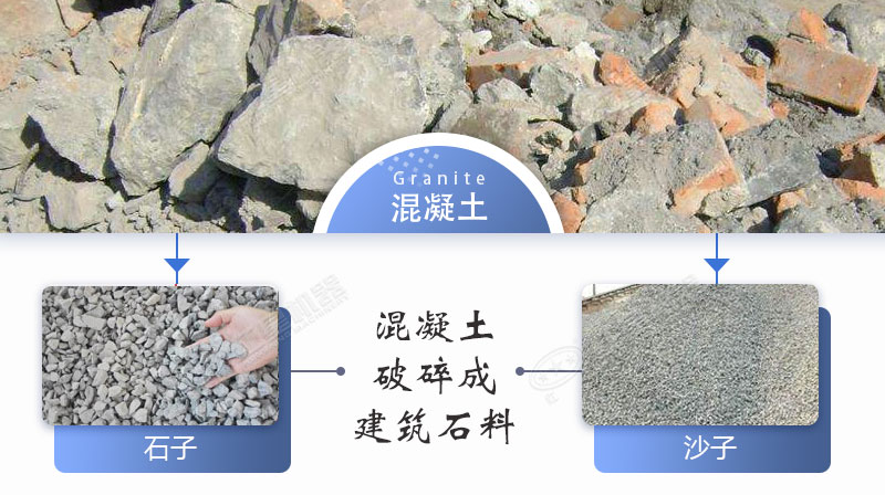 瀝青混凝土加工廢料怎么處理？推薦用混凝土移動(dòng)破碎機(jī)