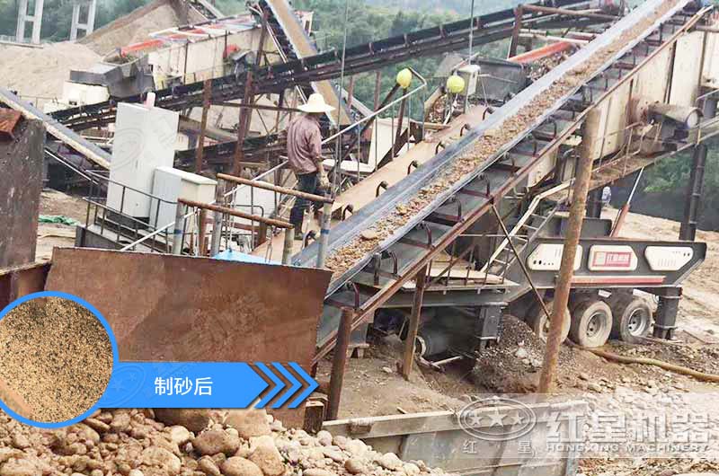 石頭制砂機制出的沙能用嗎？一臺設(shè)備多少錢（內(nèi)附生產(chǎn)現(xiàn)場視頻）