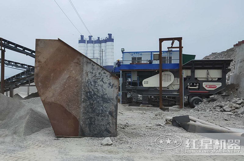 移動(dòng)石子破碎一體機(jī)處理建筑垃圾后可以用來(lái)作為路基回填嗎？