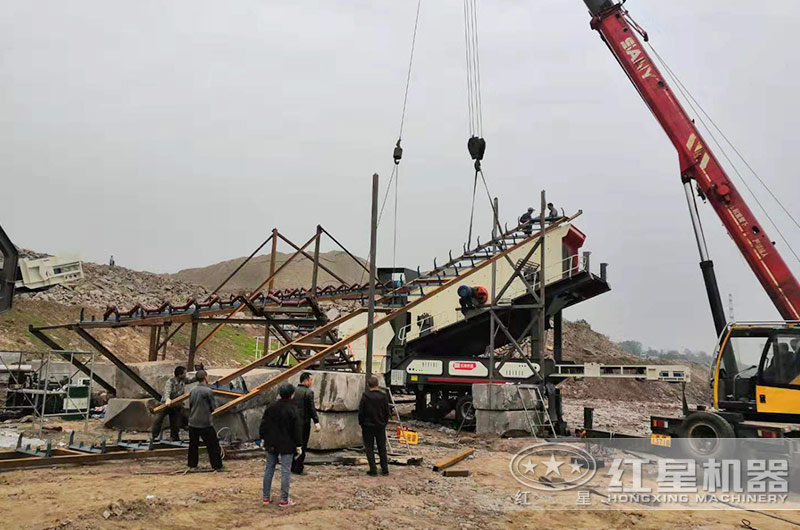 時(shí)產(chǎn)150T左右的河卵石移動(dòng)式制砂機(jī)單價(jià)是多少？能不能分期付款？